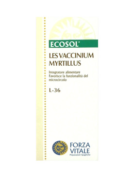 Ecosol - LES Vaccinium Myrtillus 50ml - FORZA VITALE