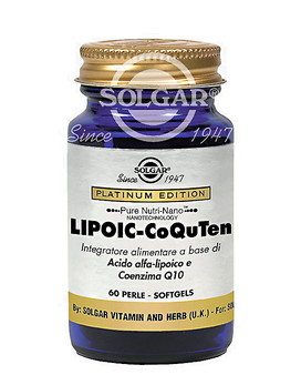 Lipoic-CoQuTen 60 perle softgels - SOLGAR