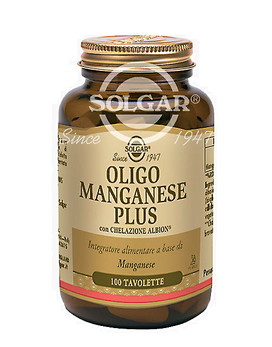 Oligo Manganese Plus 100 tavolette - SOLGAR