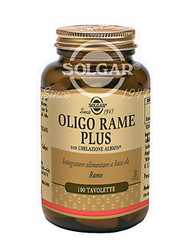 Oligo Rame Plus 100 tavolette - SOLGAR