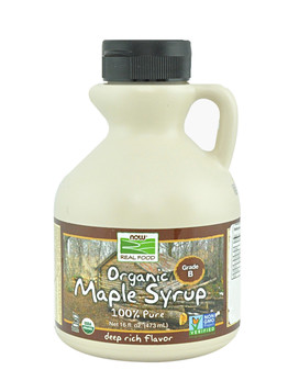 Organic Maple Syrup 473ml - NOW FOODS