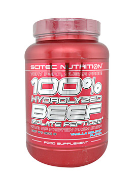 100% Hydrolyzed Beef Isolate Peptides 900 grammi - SCITEC NUTRITION