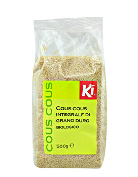 Cous Cous - Cous Cous Integrale di Grano Duro Biologico 500 grammi - KI