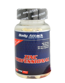 Zinc Professional 180 capsule - BODY ATTACK