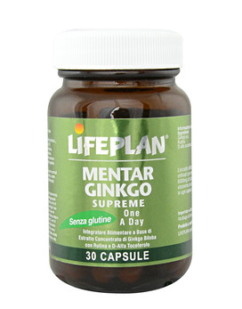 Mentar Ginkgo Supreme 30 capsules - LIFEPLAN