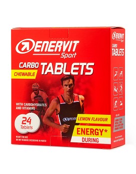 Carbo Tablets 24 comprimidos masticables - ENERVIT
