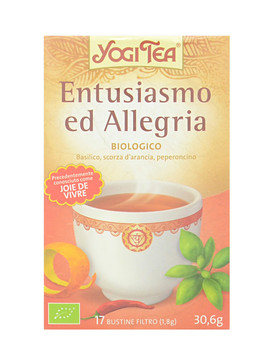 Yogi Tea - Entusiasmo ed Allegria 17 bustine da 1,8 grammi - YOGI TEA