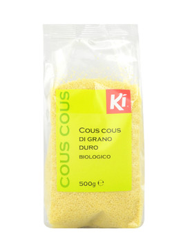 Cous Cous - Cous Cous di Grano Duro Biologico 500 grammi - KI