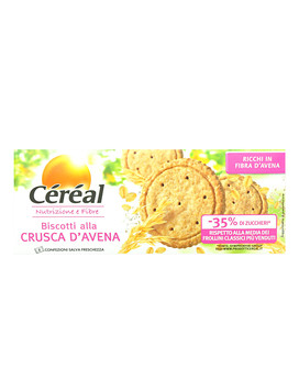 Biscotti alla Crusca d'Avena 144 grammes - CÉRÉAL