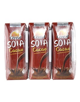 Drink di Soia al Cacao 3 carton de 250ml - CÉRÉAL