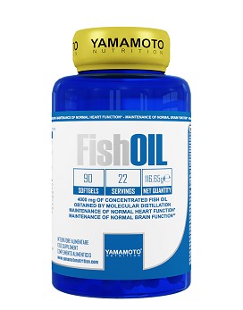 Fish OIL Molecular distillation 90 softgels - YAMAMOTO NUTRITION
