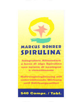 Marcus Rohrer - Spirulina 540 compresse - CABASSI & GIURIATI