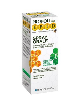 Epid Propoli Plus Oral Spray with Aromatic Herbs 15ml - SPECCHIASOL