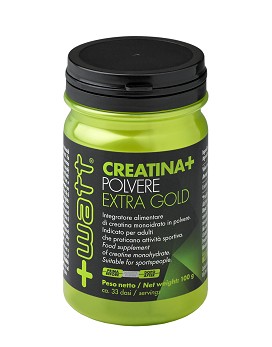 Creatina+ polvere Extra Gold 100 grammi - +WATT