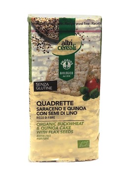 Altri Cereali - Quadrette Saraceno e Quinoa con Semi di Lino 130 grammi - PROBIOS