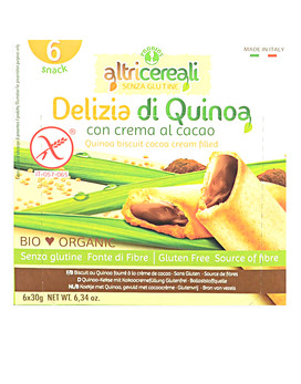 Altri Cereali - Delizia di Quinoa con Crema al Cacao 6 snack da 30 grammi - PROBIOS