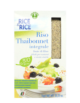 Rice & Rice - Long Wholegrain Rice-Thaibonnet 1000 grams - PROBIOS