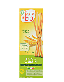 Break & Bio - Farro Grissini 125 grammi - PROBIOS