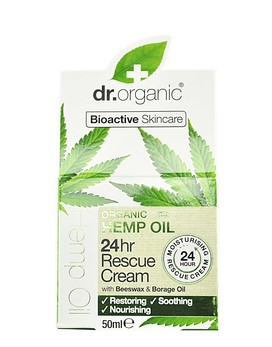 Organic Hemp Oil - 24hr Rescue Cream 50ml - DR. ORGANIC