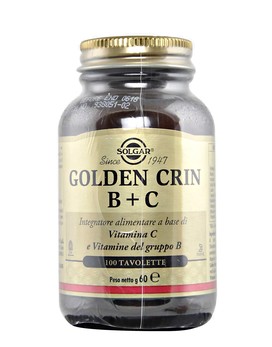 Golden Crin B+C 100 tablets - SOLGAR