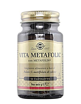 Vita MetaFolic 50 tablets - SOLGAR