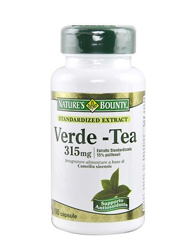 Verde-Tea 100 capsules - NATURE'S BOUNTY
