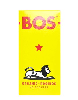 Organic Rooibos 40 bustine da 2,5 grammi scatola cartone - BOS
