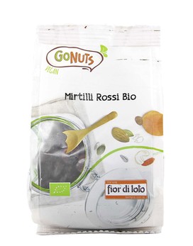 GoNuts - Mirtilli Rossi Bio 150 grammi - FIOR DI LOTO