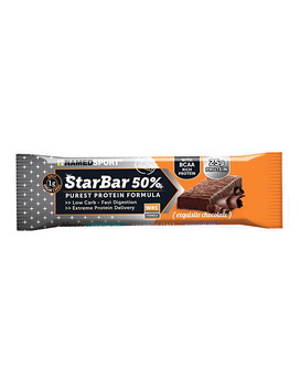 StarBar 50% 1 barretta da 50 grammi - NAMED SPORT