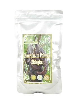 Organic Carob Powder 250 grams - AMAZON SEEDS