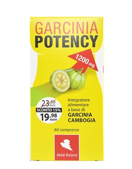 Dima Yellow - Garcinia Potency 60 compresse - ABBÉ ROLAND