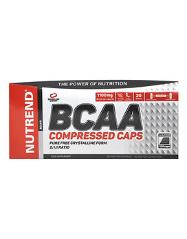 BCAA Compressed Caps 120 capsules - NUTREND
