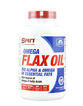 Omega Flax Oil 200 softgels - SAN NUTRITION
