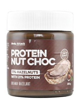 Protein Nut Choc Creamy Hazelnut 250 grams - BODY ATTACK
