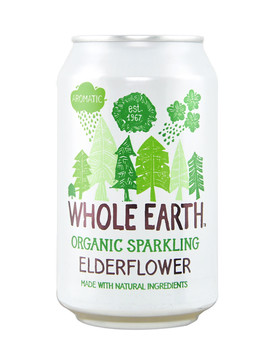 Whole earth - Organic Sparkling Elderflower (Bio Sambuco) 330ml - PROBIOS