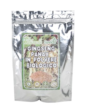 Ginseng Panax in Polvere Biologico 100 grammi - AMAZON SEEDS