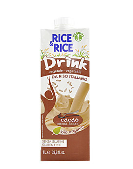 Rice & Rice - Rice Vegetal Drink with Cocoa 1000ml - PROBIOS