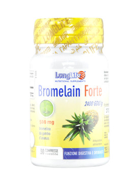 Bromelain Forte 2400 GDU/g 500mg 30 compresse - LONG LIFE