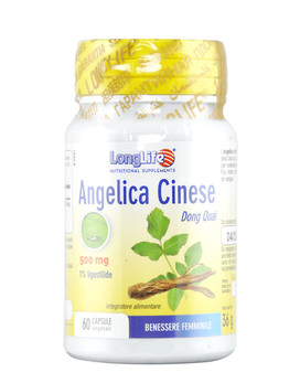 Angelica Cinese 500mg 60 capsule vegetali - LONG LIFE