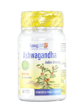 Ashwagandha 500mg 60 capsule vegetali - LONG LIFE