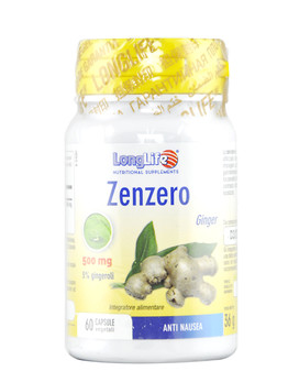 Zenzero 500mg 60 capsule vegetali - LONG LIFE