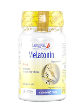 Melatonina 1mg 120 comprimidos - LONG LIFE
