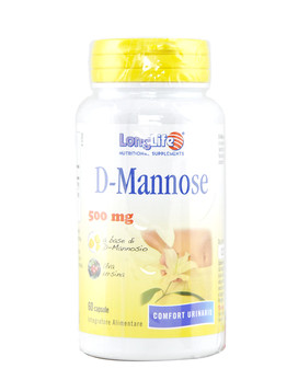 D-Mannose 500mg 60 capsules - LONG LIFE
