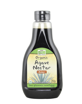Organic Agave Nectar Amber 660 grams - NOW FOODS