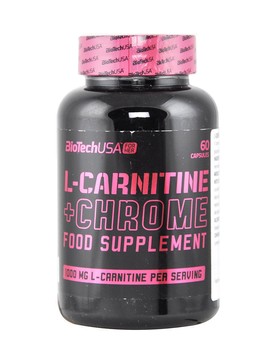 For Her - L-Carnitine + Chrome 60 capsules - BIOTECH USA