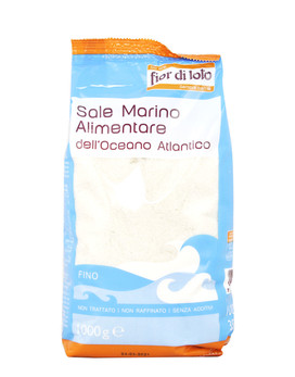 Cooking Sea Salt from the Atlantic Ocean - Fine Salt 1000 grams - FIOR DI LOTO