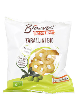 Biocroc - Tarallini Bio 30 grammi - FIOR DI LOTO