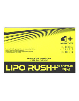 Lipo Rush+ 60 compresse - 4+ NUTRITION
