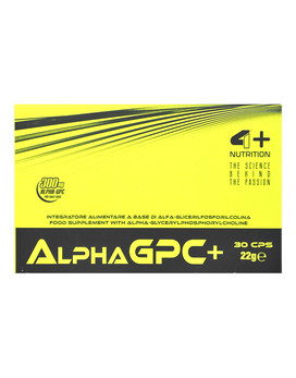 Alpha GPC+ 30 capsule - 4+ NUTRITION
