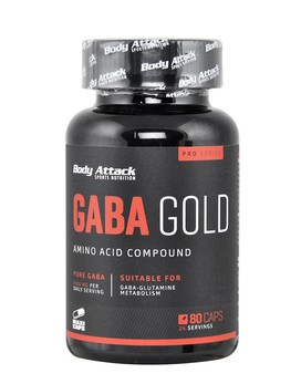 GABA Gold 80 capsules - BODY ATTACK
